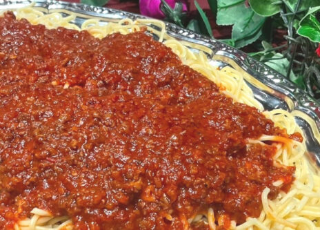 ボロネーズソースパスタ